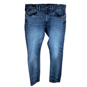 Polo Ralph Lauren Sullivan Slim Jeans Mens 34x32 [34x31] Medium Wash Stretch